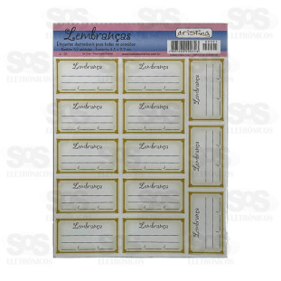 Etiqueta de Presente 52 Unidades L-01