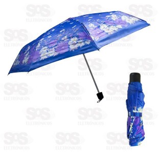 Guarda Chuva Manual Flores 95CM FBG4202