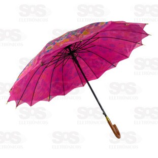 Guarda Chuva Dupla Camada Estampas Floridas 105CM FBG4224