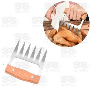 Garra Para Churrasco 12cm em Aço Inox 6137