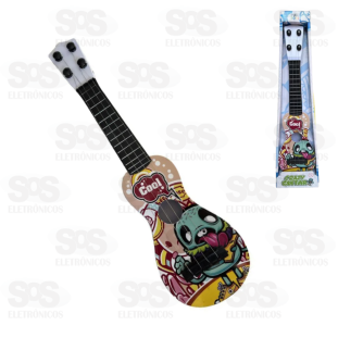 Violão De Brinquedo Guitar Toy King TK-AB2851