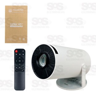 Projetor Smart LED Multimídia 4K HDMI/USB/P2 HY300