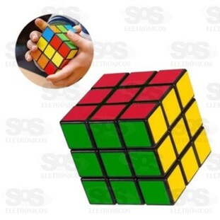 Cubo Mágico de Plástico 6,5 cm TK-1016 1286