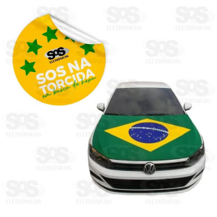 Bandeira do Brasil Capô de Carro Copa do Mundo TOY-015