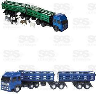 Caminhão Bitrem Boiadeiro Poliplac 98003