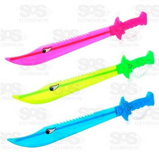 Espada Infantil Com Som e Luz LED Toy King TK-SW03