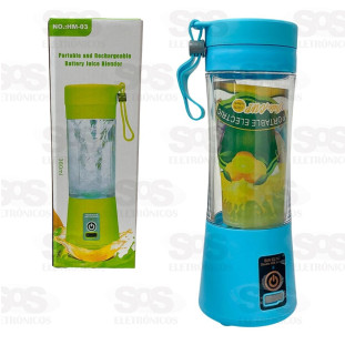 Liquidificador Portátil Recarregável 380ML HM-03