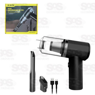 Mini Aspirador De Pó Automotivo B-Max BM-F923