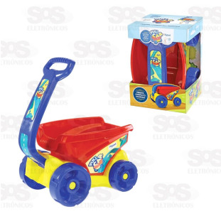 Carrinho de Puxar Pull Car Dobrável Xplast 2091
