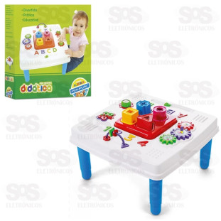 Mesinha Didática Com Atividades Poliplac 6044