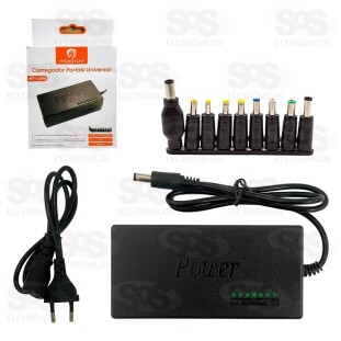 Fonte De Notebook Universal Portátil 9 Pinos 120W Hmaston MY-120W