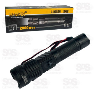 Lanterna LED Com Visor Recarregável B-Max BM-8537