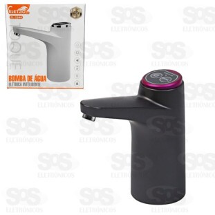 Bomba Elétrica Para Galão De Água Medição 600ml Eletromex EL-1944