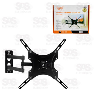 Suporte Fixo Inclinável Para TV De 14 a 55 Polegadas Altomex C-232