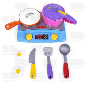 Fogãozinho Com Acessórios Na Solapa Poliplac 6983