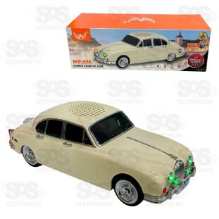 Caixa De Som 10W Bluetooth Carro Clássico Altomex WS-596