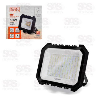 Refletor Pro Holofote LED Branco 30W IP65 BDR2-2400