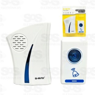Campainha Sem Fio Receptor a Pilha B-Max BM604