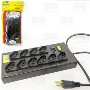 Filtro De Linha 10 Tomadas Bivolt Elite AnnLux