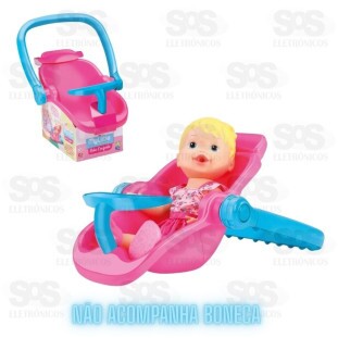 Cadeirinha Bebê Conforto Para Bonecas Divertoys 8073
