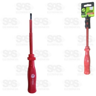 Chave Fenda 4 Polegadas Isolada HM-718