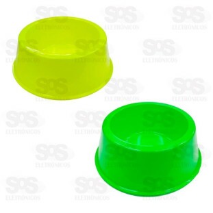 Comedouro Clássico Pequeno 300Ml Cores Variadas Pet Toys
