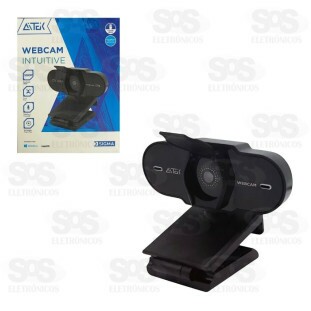 Webcam Com Microfone USB 1080P Aitek Sigma-W420
