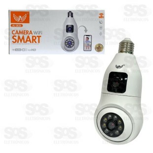 Câmera Dupla de Segurança Inteligente Wi-Fi Altomex AL-S826