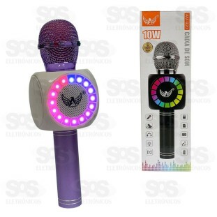 Microfone Bluetooth Com LED Altomex AM-920