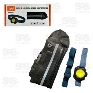 Cinta Pochete Com Lanterna de Cabeça Altomex AL-B1372