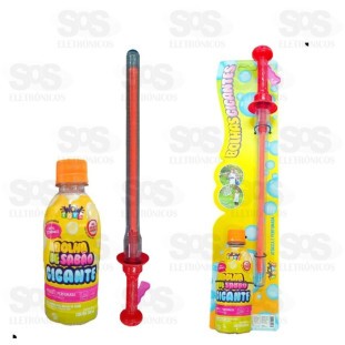 Bolha De Sabão Gigante Bastão Espada Refil 300Ml