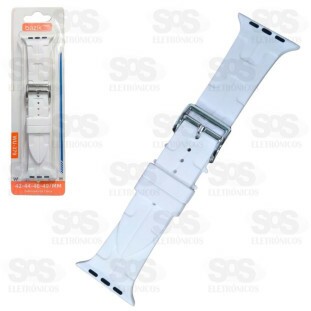 Pulseira De Silicone Esportiva 42/44/45/49Mm Cores Variadas Basik Wu-379