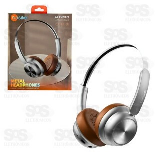 Fone De Ouvido Sem Fio Bluetooth 5.4 Basike BA-FON174