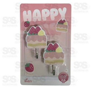 Ganchos Multiuso Autoadesivos 2 Peças 6565