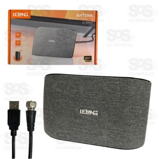 Antena Digital Hdtv 3 Metros Lelong Le-3094-7