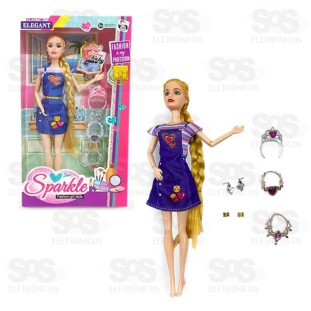 Boneca Fashion Articulada Com Acessórios Pica Pau Pi4490
