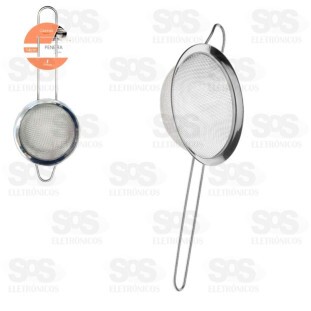 Peneira  De Aço Inox 14Cm Caerus Crs-2737