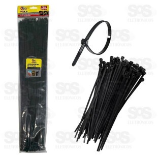 Abraçadeira De Nylon 4,8X250Mm 100 Unidades Fbg 3051