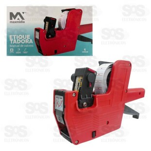 Etiquetadora Manual De Preço 8 Dígitos Max-61010-10
