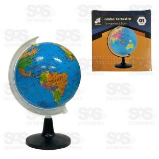 Globo Terrestre Giratório 8,5Cm Bar-711023-1