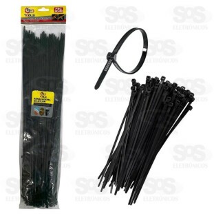 Abraçadeira De Nylon 5,4X300Mm 100 Unidades Fbg 3261