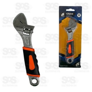 Chave Inglesa 6 Polegadas Bar-313005-1