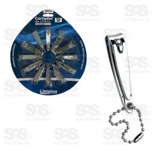 Kit Cortador De Unhas 12 Unidades Lim-254004-15
