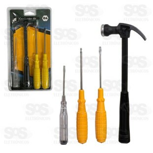 Kit De Ferramentas 4 Peças Bar-316001-23