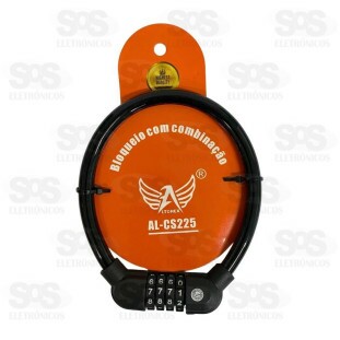 Cadeado Bicicleta Com Segredo Altomex AL-CS225