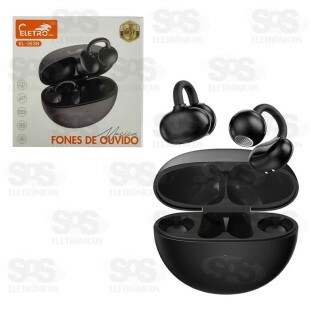 Fone De Ouvido Indução Óssea Sem Fio Bluetooth Eletromex EL-1638