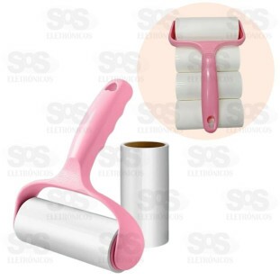 Rolo Adesivo Tira Pelos 4 Refis B-Max BM-F1361