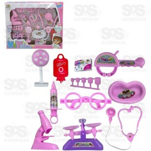 Kit Medico Com 10 Peças Toy King TK-1350