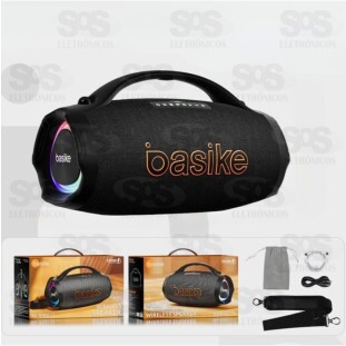Caixa De Som Bluetooth 350W Basike Ba-RAD171