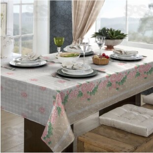 Toalha De Mesa Estampada 1,40x2,10m Pa Bella Mesa Raner